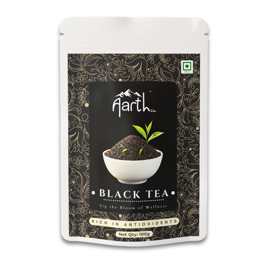 Herbal Black Tea | Rich in Antioxidants | 100 gram pack | Aarth Co.