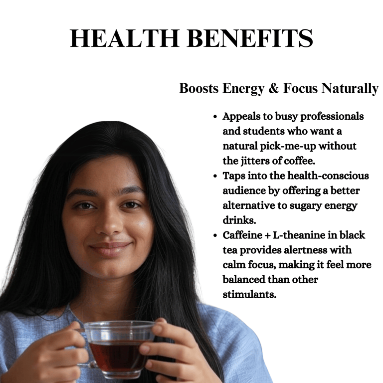 Herbal Black Tea | Rich in Antioxidants | 100 gram pack | Aarth Co.